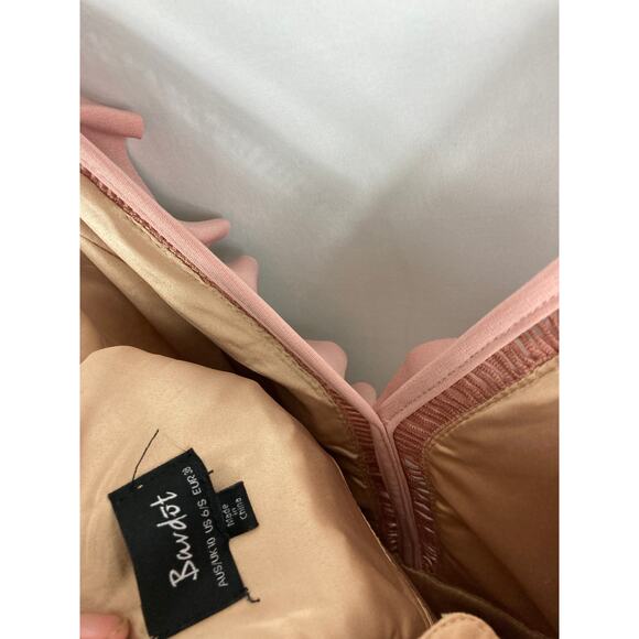 Bardot Fae Lace Mini Dress Pink Size 6 Small - Picture 8 of 12